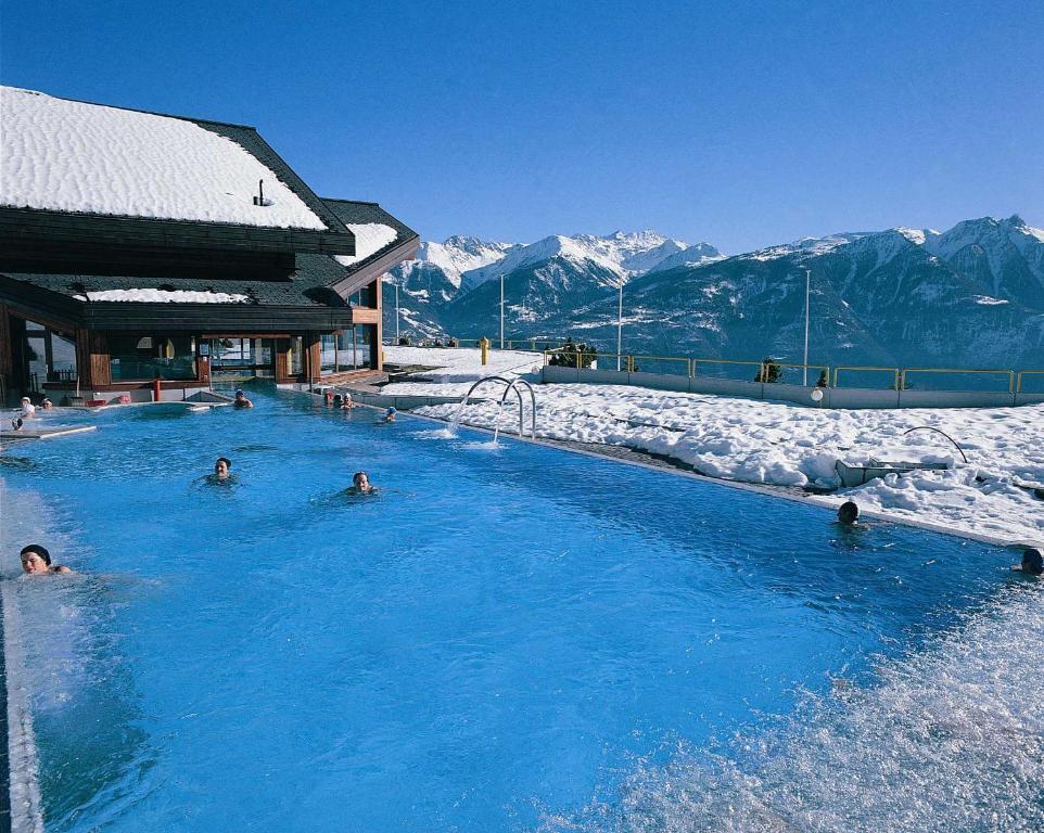 Hotel Les Bains D'Ovronnaz Eksteriør bilde