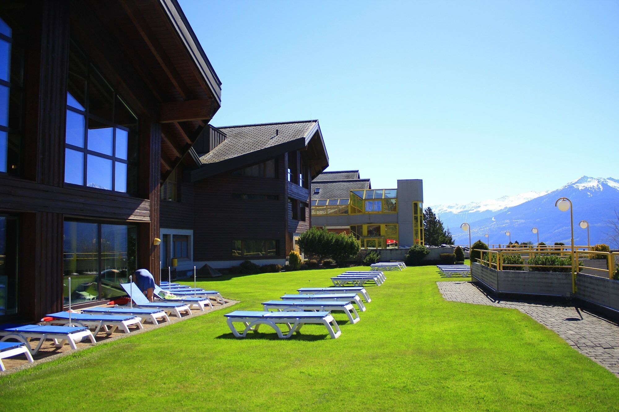 Hotel Les Bains D'Ovronnaz Eksteriør bilde